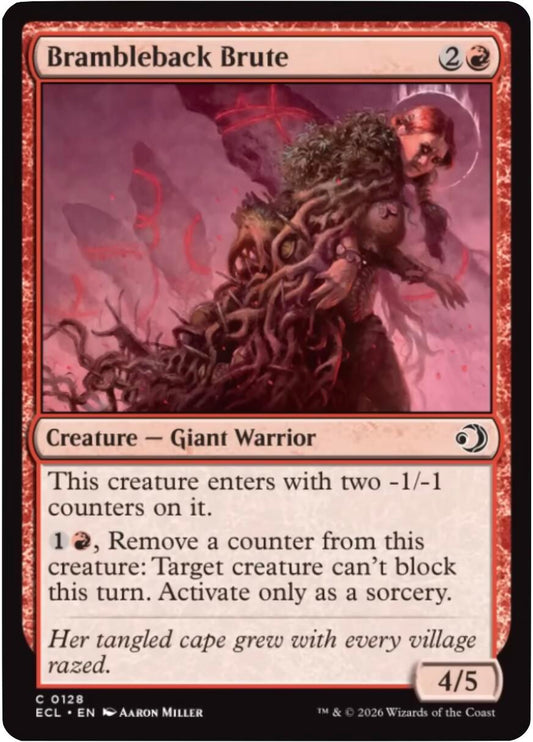 Brambleback Brute [Lorwyn Eclipsed] [Foil]