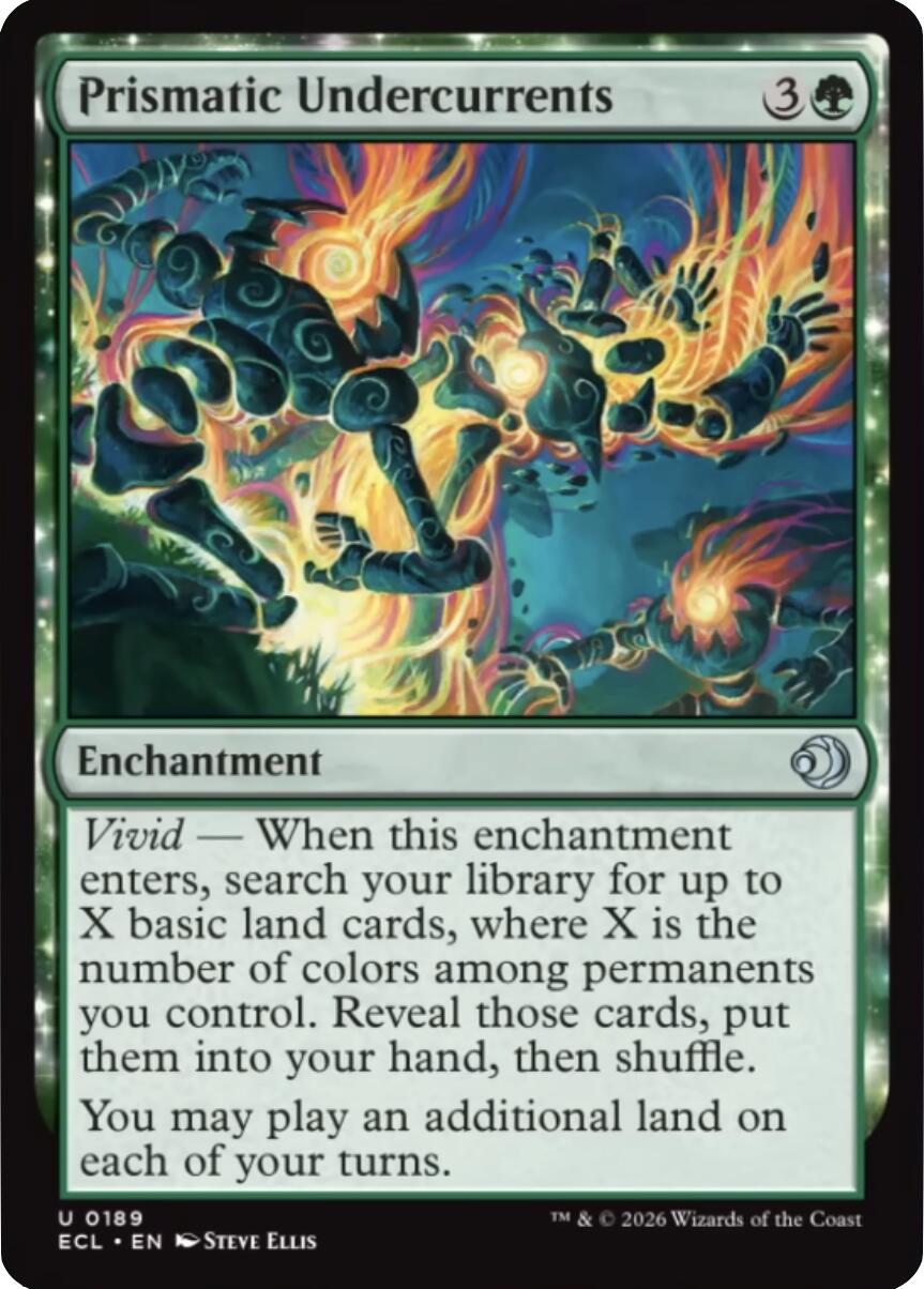 Prismatic Undercurrents [Lorwyn Eclipsed] [Foil]