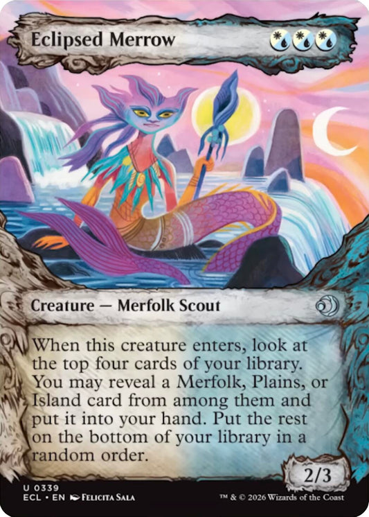 Eclipsed Merrow (Showcase) [Lorwyn Eclipsed] [Foil]