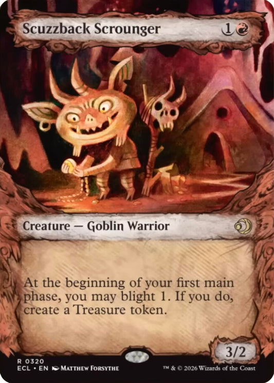 Scuzzback Scrounger (Showcase) [Lorwyn Eclipsed] [Foil]