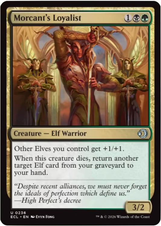 Morcant's Loyalist [Lorwyn Eclipsed] [Foil]