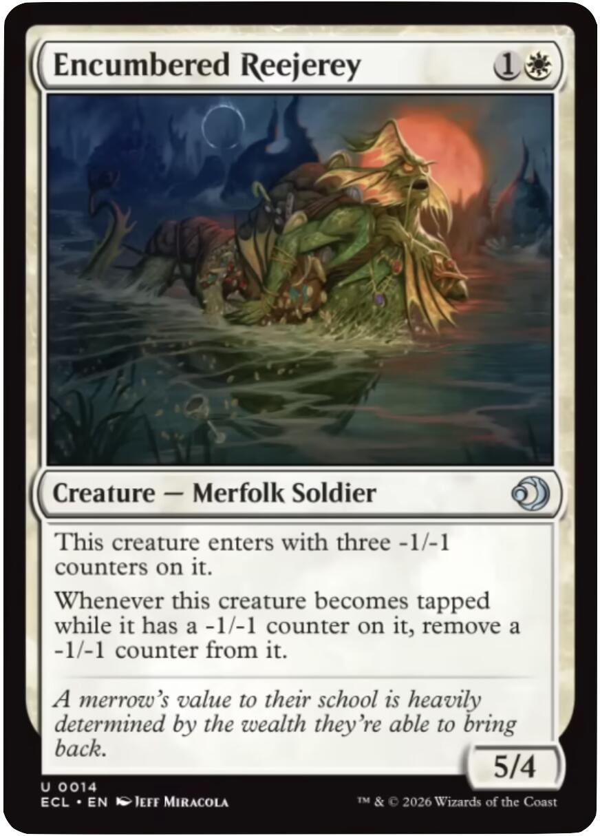 Encumbered Reejerey [Lorwyn Eclipsed] [Foil]