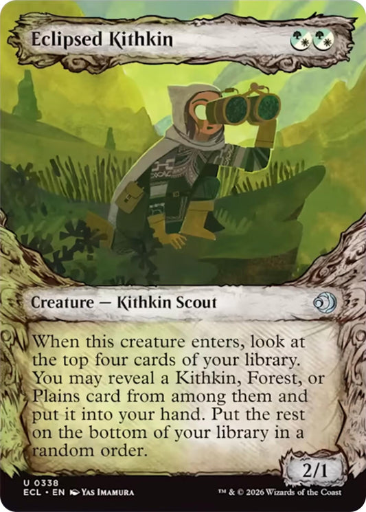 Eclipsed Kithkin (Showcase) [Lorwyn Eclipsed] [Foil]