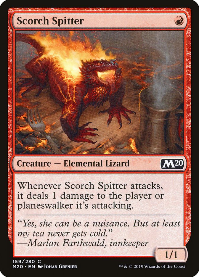 Scorch Spitter [Core Set 2020] [Foil]