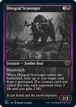 Diregraf Scavenger [Innistrad: Double Feature] [Foil]
