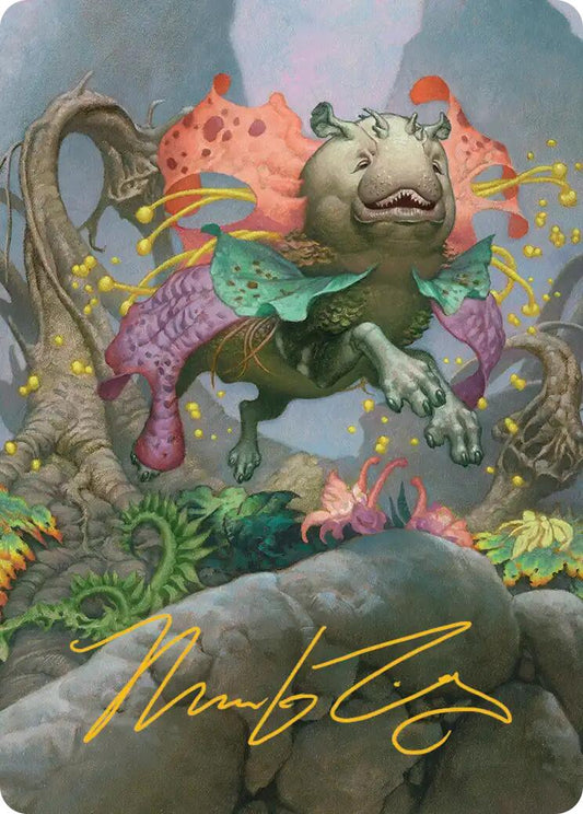 Vibrance Art Card (Gold-Stamped Signature) [Lorwyn Eclipsed Art Series]