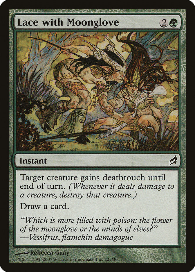 Lace with Moonglove [Lorwyn] [Foil]