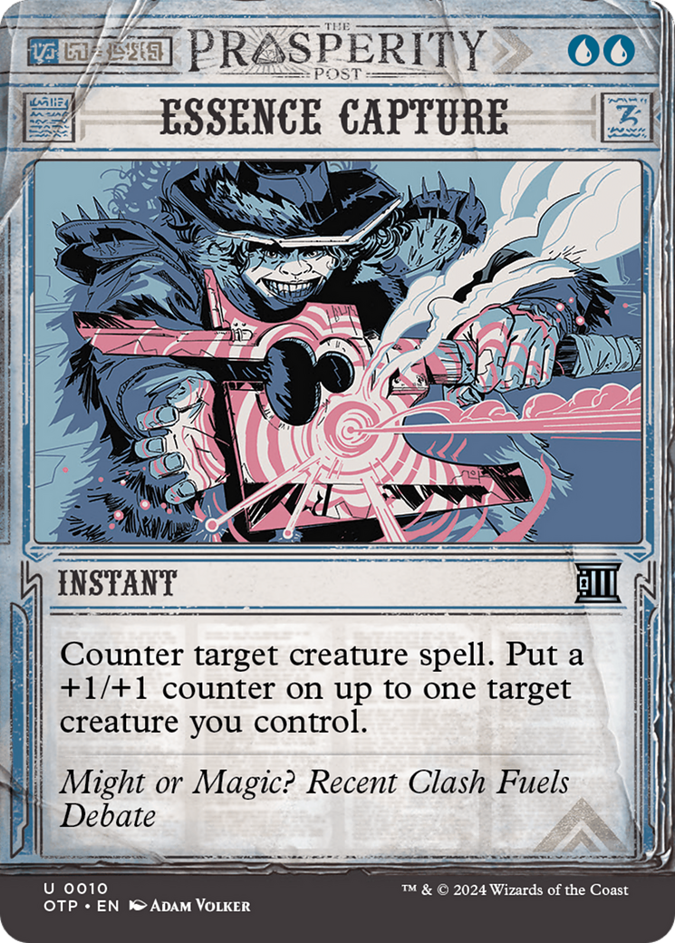 Essence Capture [Outlaws of Thunder Junction: Breaking News] [Foil]