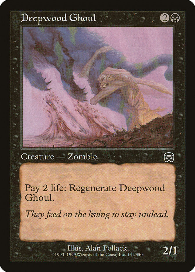 Deepwood Ghoul [Mercadian Masques] [Foil]