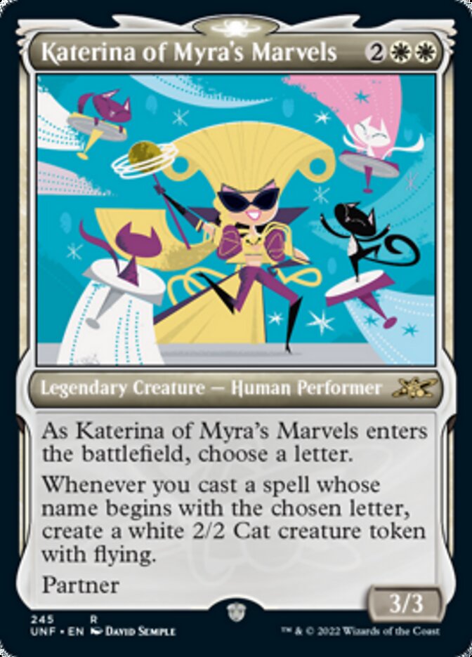 Katerina of Myra's Marvels (Showcase) [Unfinity] [Foil]