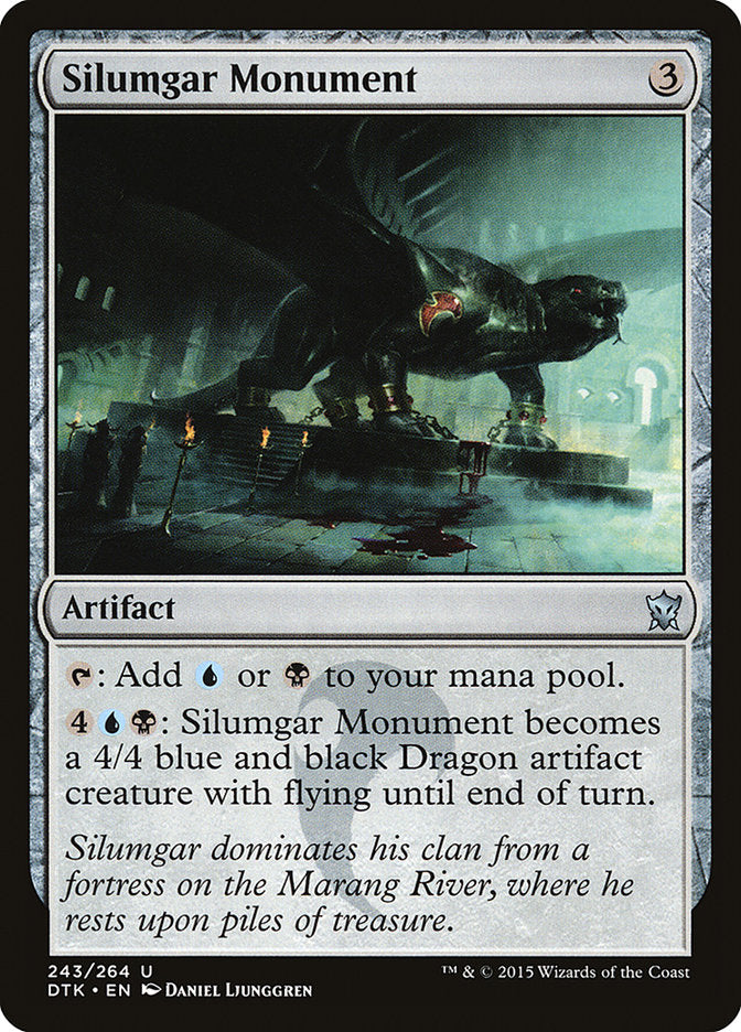 Silumgar Monument [Dragons of Tarkir] [Foil]