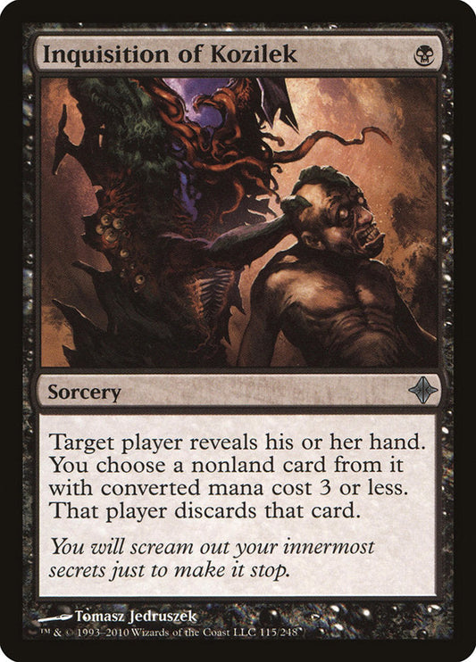 Inquisition of Kozilek [Rise of the Eldrazi] [Foil]