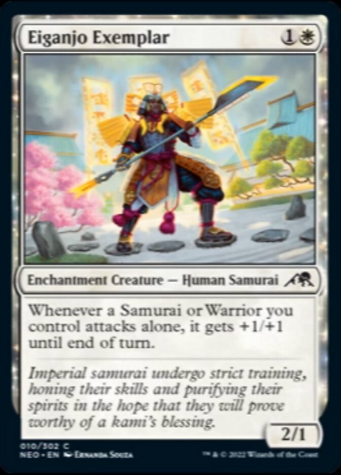 Eiganjo Exemplar [Kamigawa: Neon Dynasty] [Foil]