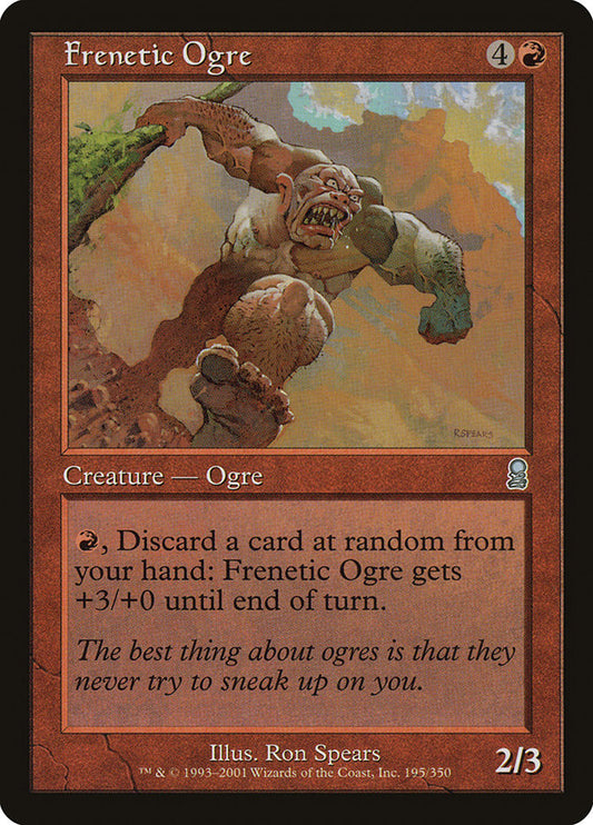 Frenetic Ogre [Odyssey] [Foil]