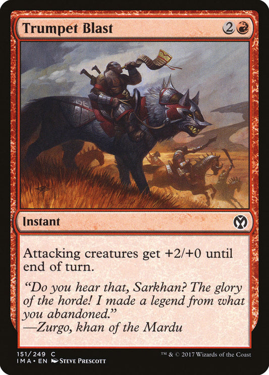 Trumpet Blast [Iconic Masters] [Foil]