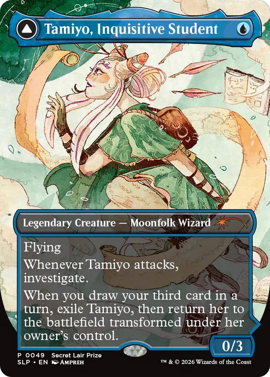 Tamiyo, Inquisitive Student [Secret Lair Showdown] [Foil]