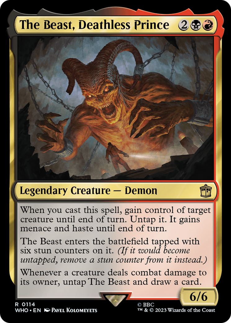 The Beast, Deathless Prince [Doctor Who] [Foil]