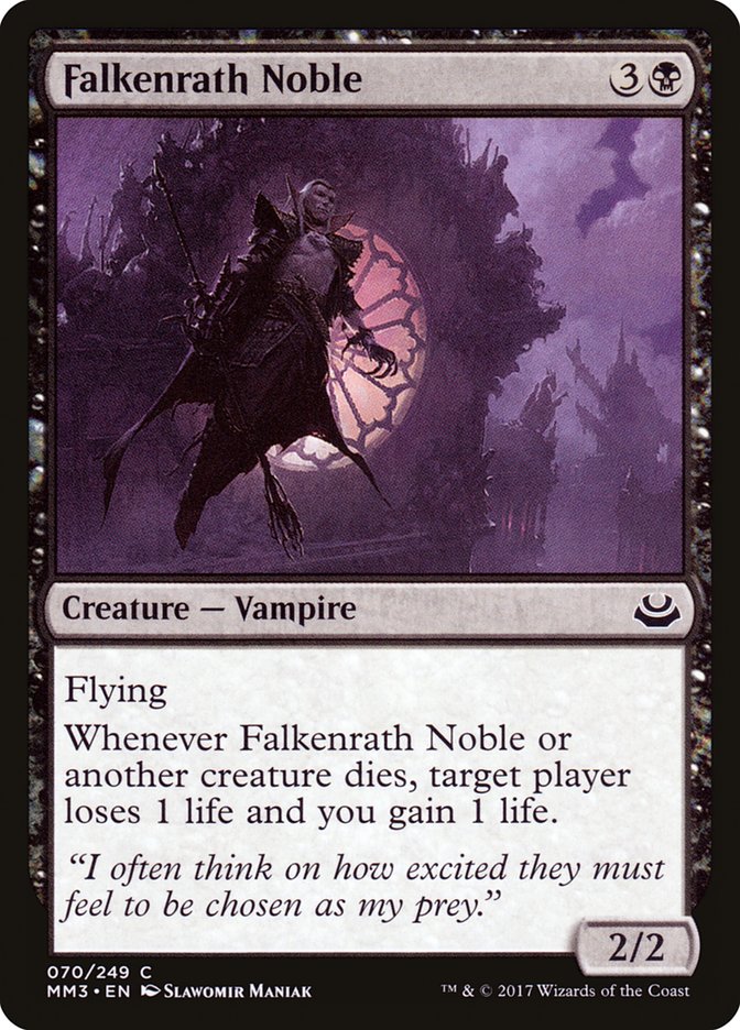 Falkenrath Noble [Modern Masters 2017] [Foil]