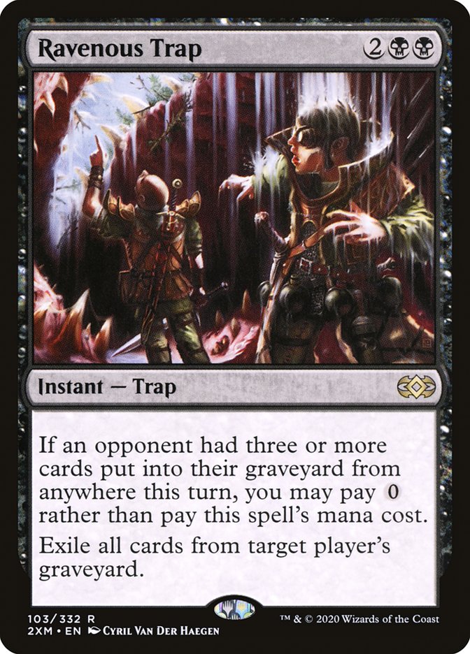 Ravenous Trap [Double Masters] [Foil]