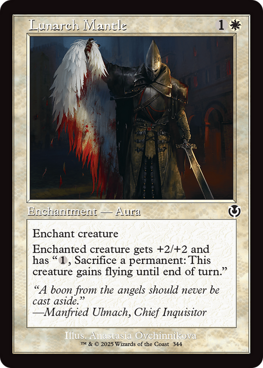 Lunarch Mantle (Retro Frame) [Innistrad Remastered] [Foil]