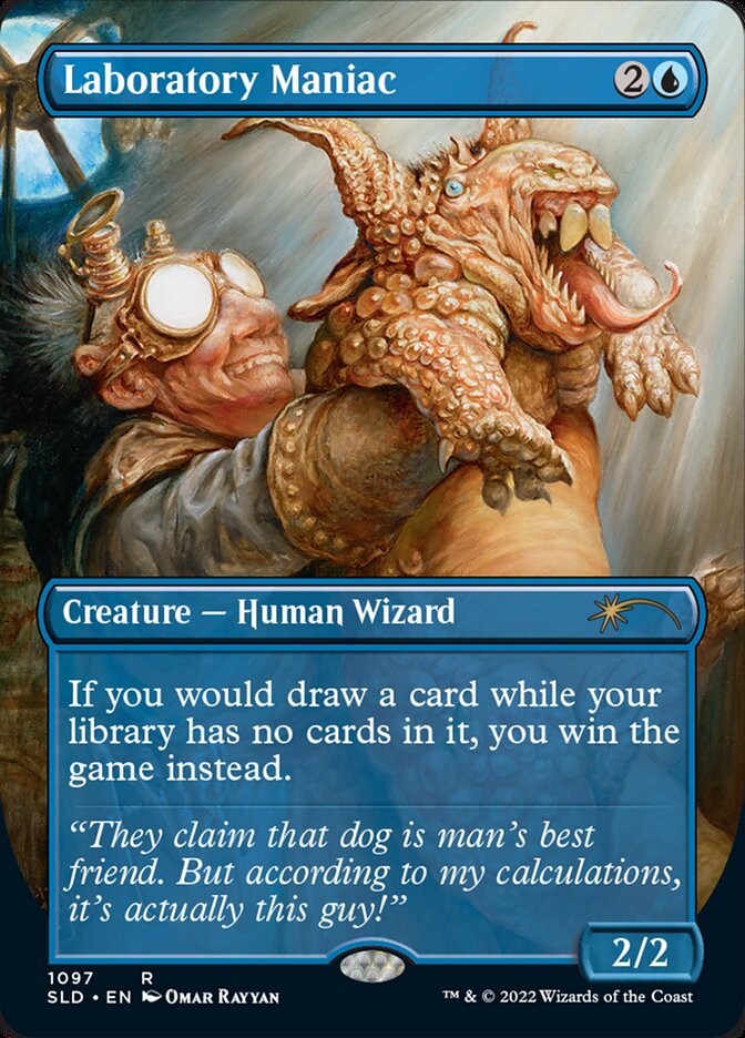Laboratory Maniac (Borderless) [Secret Lair Drop Series] [Foil]