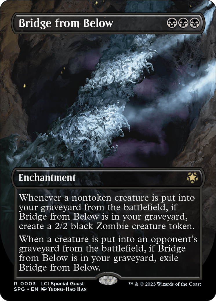 Bridge from Below (Borderless) [The Lost Caverns of Ixalan Special Guests] [Foil]
