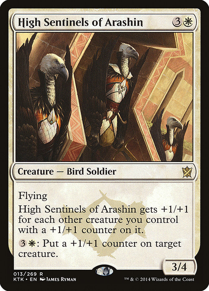 High Sentinels of Arashin [Khans of Tarkir] [Foil]
