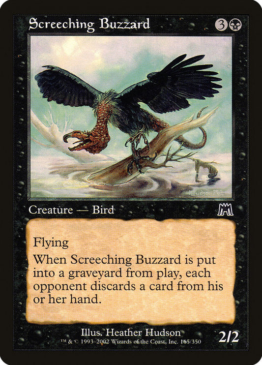 Screeching Buzzard [Onslaught] [Foil]