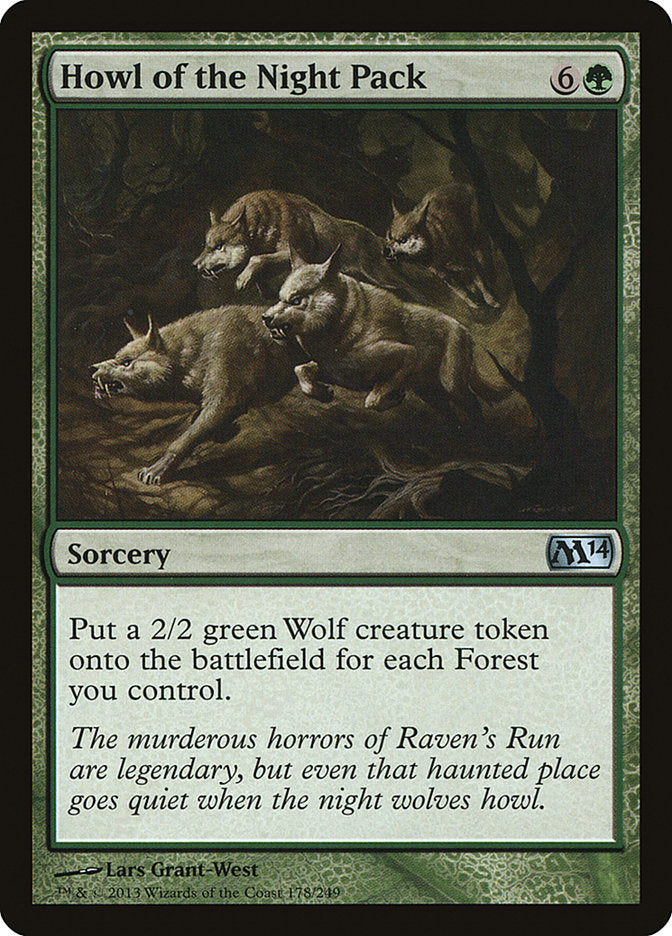 Howl of the Night Pack [Core Set 2014] [Foil]
