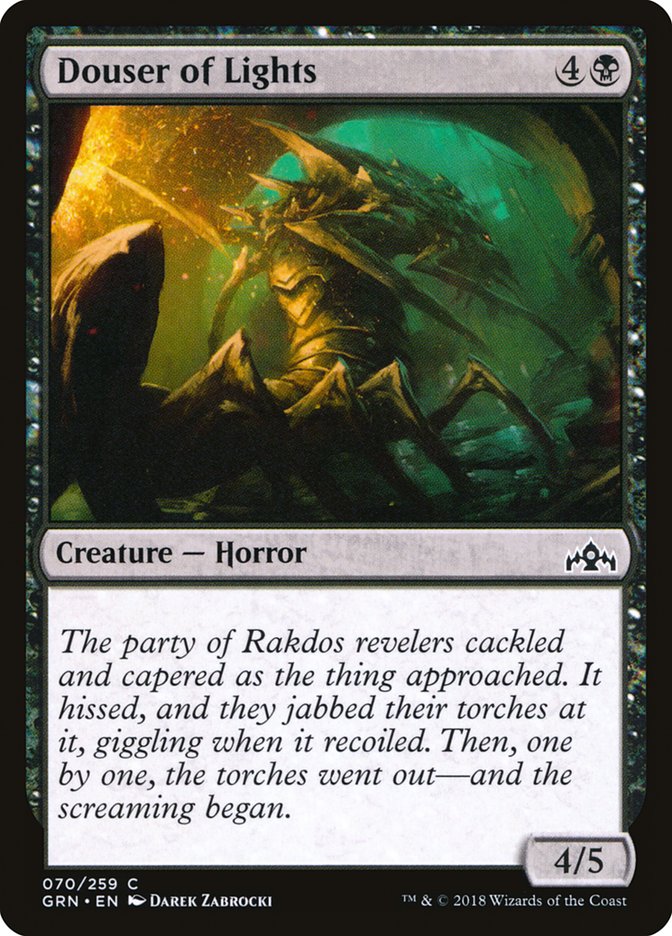 Douser of Lights [Guilds of Ravnica] [Foil]