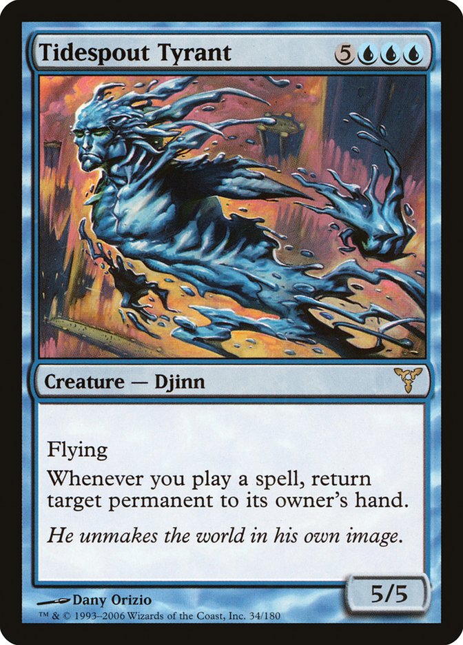 Tidespout Tyrant [Dissension] [Foil]
