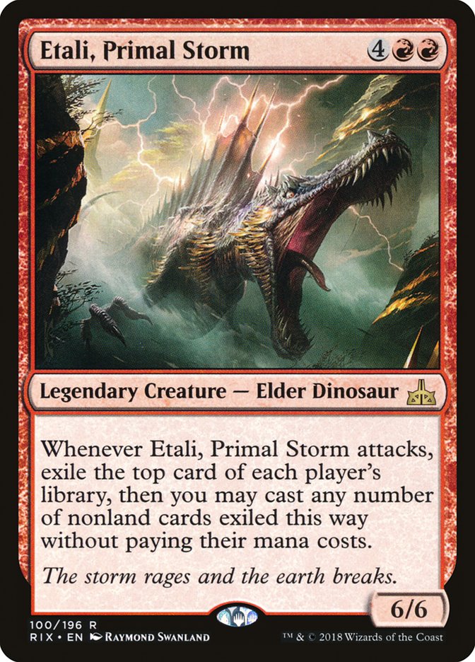 Etali, Primal Storm [Rivals of Ixalan] [Foil]
