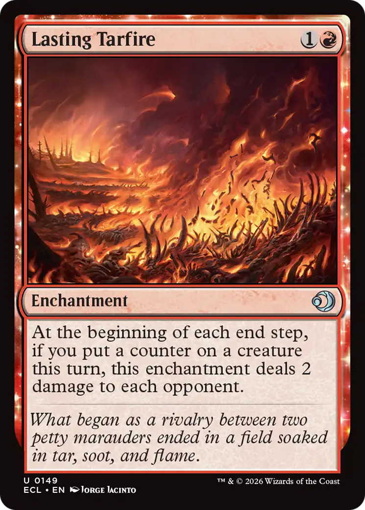 Lasting Tarfire [Lorwyn Eclipsed] [Foil]