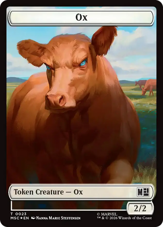 Ox // Construct Double-Sided Token [Marvel Super Heroes Commander]
