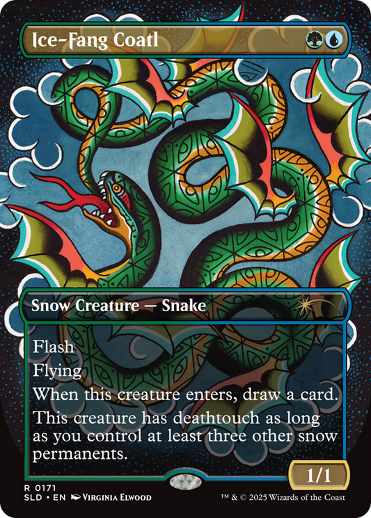 Ice-Fang Coatl (0171) [Secret Lair Drop Series] [Foil]
