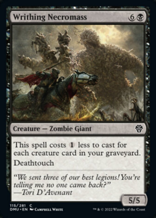 Writhing Necromass [Dominaria United] [Foil]