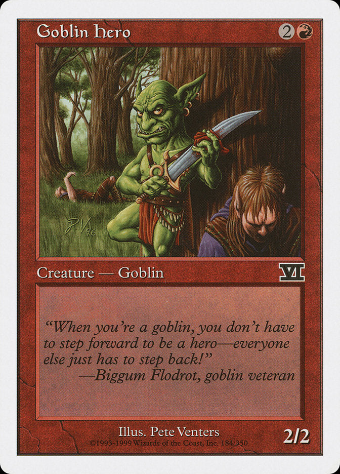 Goblin Hero [Sixth Edition]