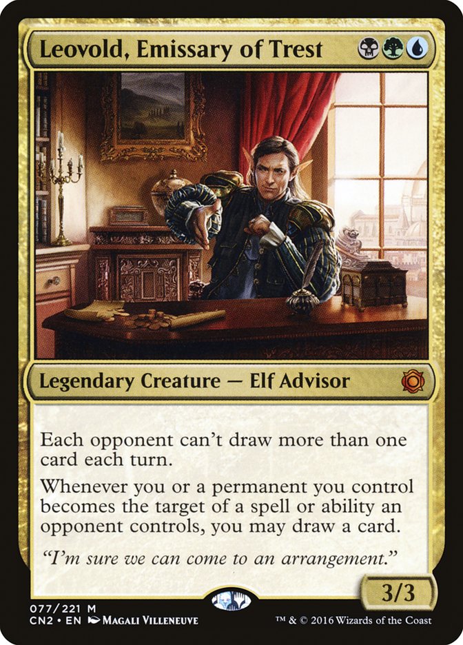 Leovold, Emissary of Trest [Conspiracy: Take the Crown] [Foil]