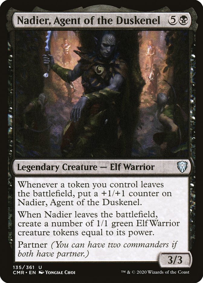 Nadier, Agent of the Duskenel [Commander Legends] [Foil]