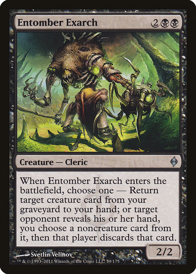 Entomber Exarch [New Phyrexia] [Foil]