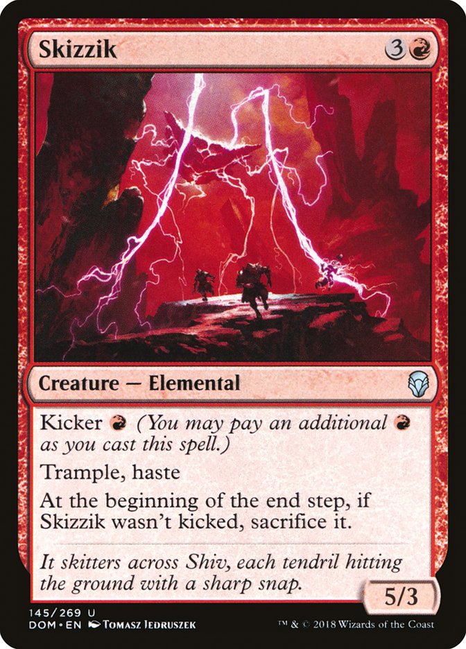 Skizzik [Dominaria] [Foil]
