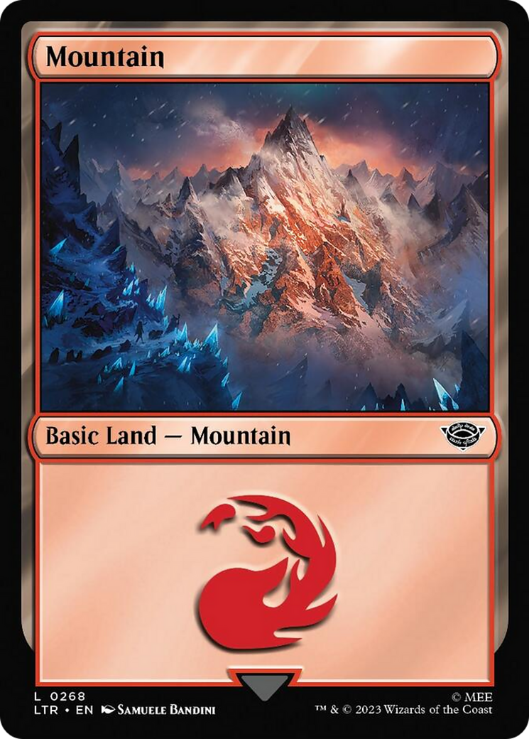 Mountain (268) [The Lord of the Rings: Tales of Middle-Earth] [Foil]