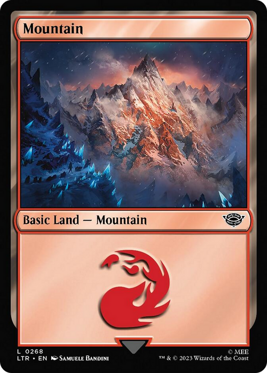 Mountain (268) [The Lord of the Rings: Tales of Middle-Earth] [Foil]