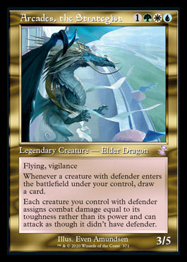 Arcades, the Strategist (Timeshifted) [Time Spiral Remastered] [Foil]