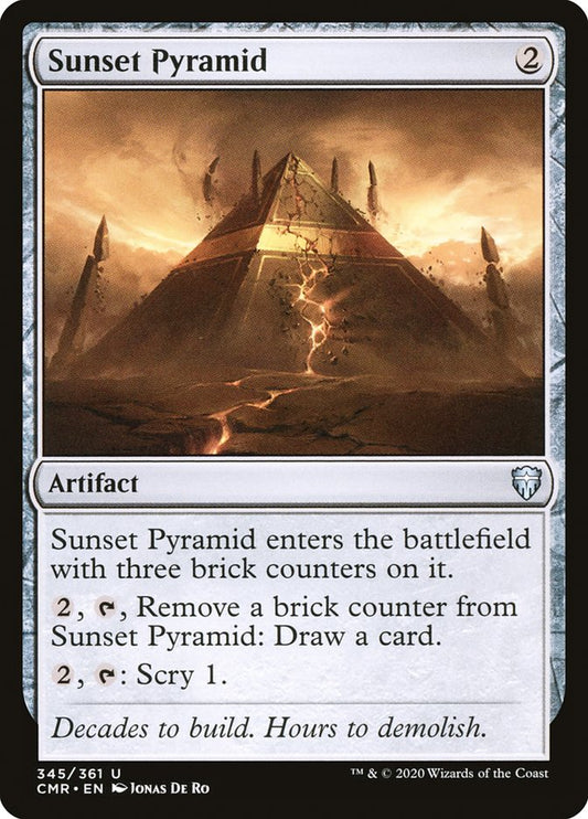 Sunset Pyramid [Commander Legends] [Foil]