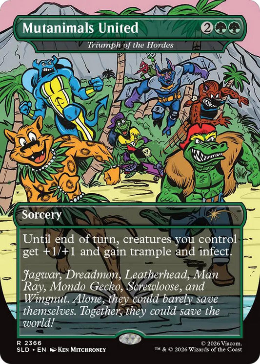 Mutanimals United - Triumph of the Hordes [Secret Lair Drop Series] [Foil]