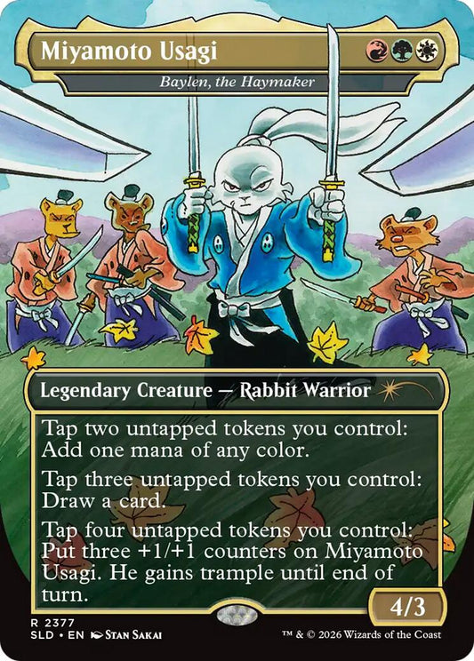 Miyamoto Usagi - Baylen, the Haymaker [Secret Lair Drop Series] [Foil]