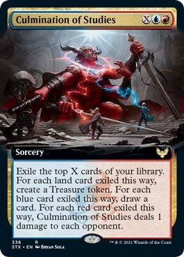 Culmination of Studies (Extended Art) [Strixhaven: School of Mages] [Foil]