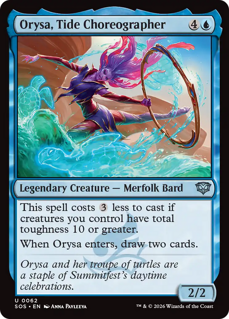 Orysa, Tide Choreographer [Secrets of Strixhaven] [Foil]
