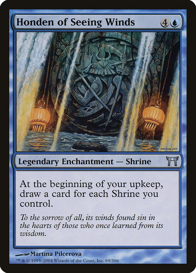 Honden of Seeing Winds [Champions of Kamigawa] [Foil]